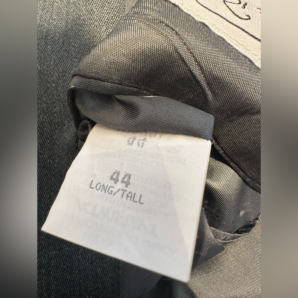 Oscar de la Renta Vintage Dapper Forest Green Double Breasted Blazer (Size 44L) - Picture 8 of 8